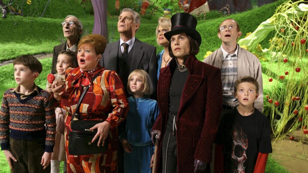 Charlie and the chocolate factory film en brunch evenement