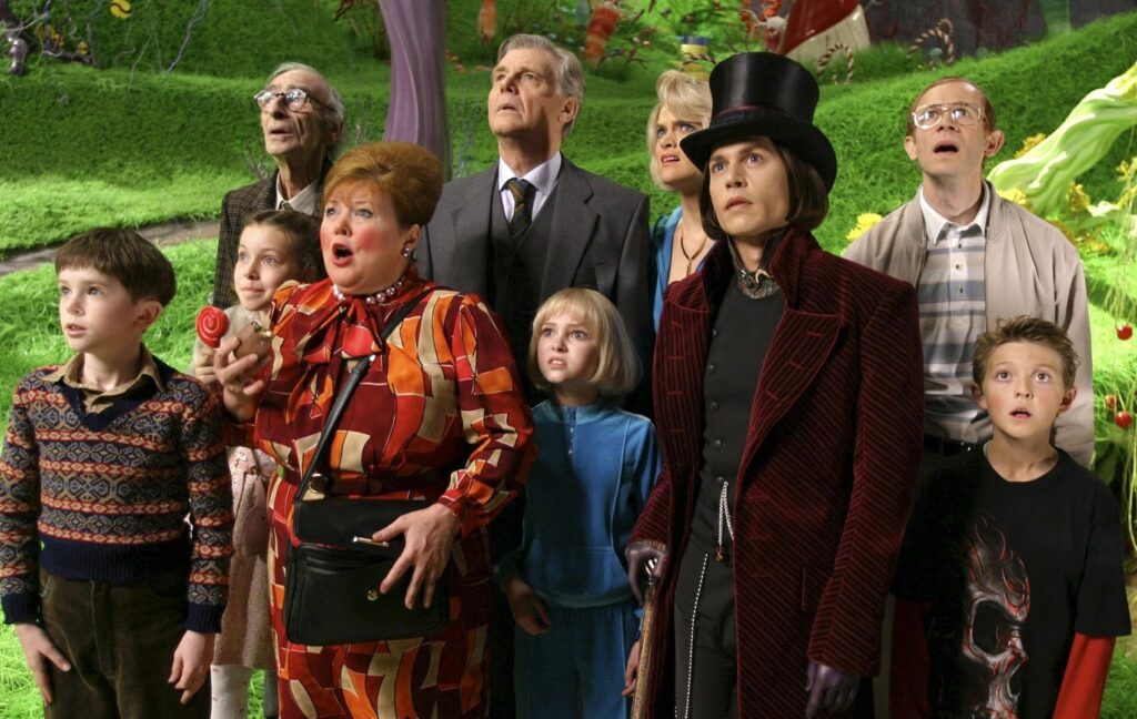 Charlie and the chocolate factory film en brunch evenement