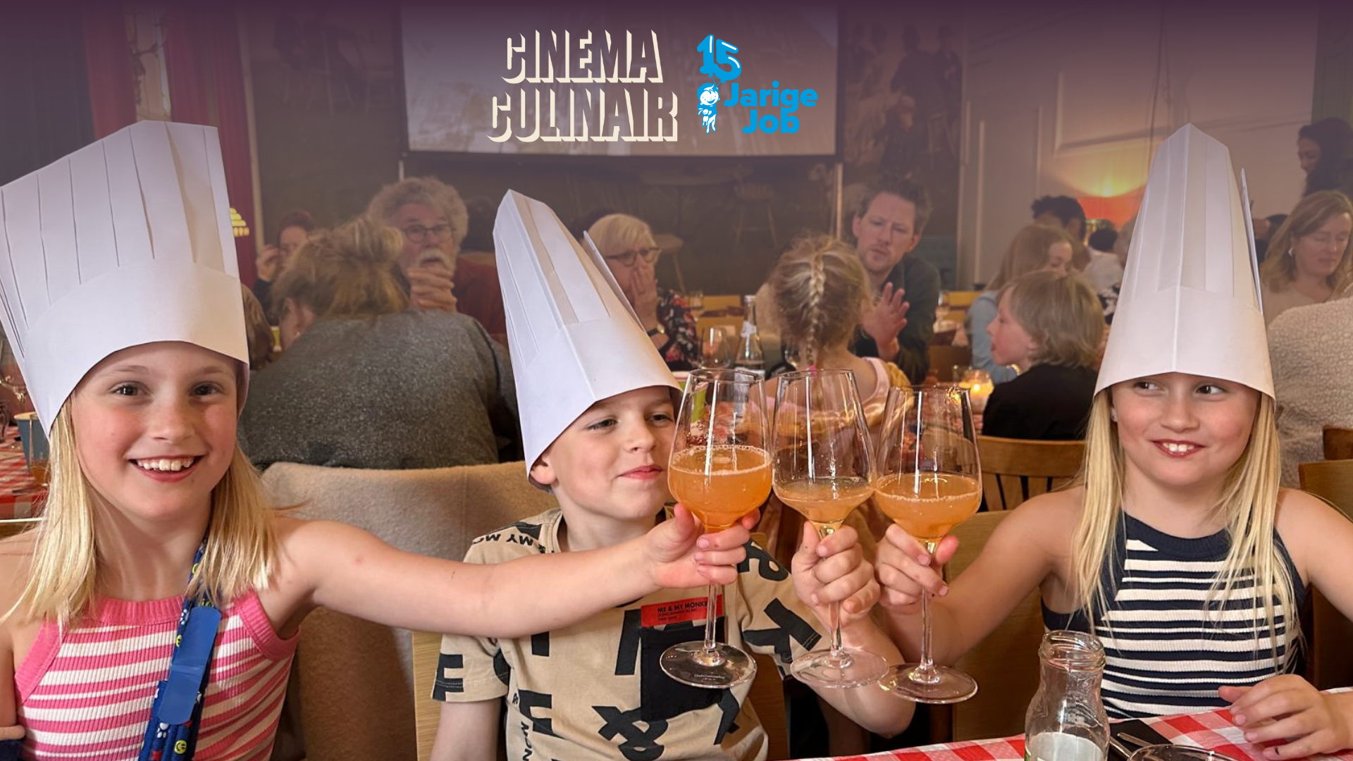 Kinderen hebben het naar hun zin bij Ratatouille film & kids brunch event.
