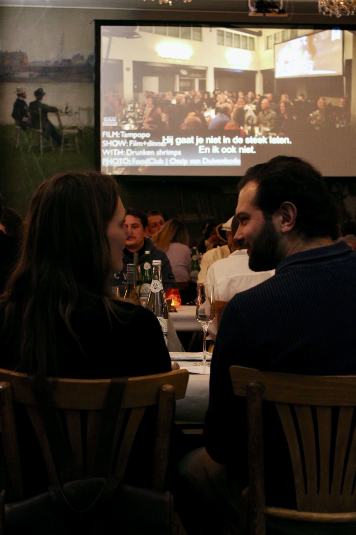 Sfeerzaal. Date night in Amsterdam locatie Tolhuis